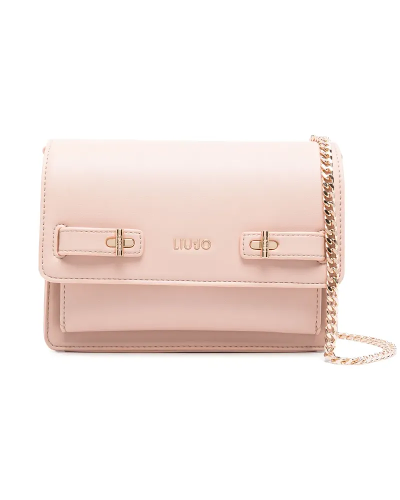 Liu Jo Umhängetasche mit Logo - Rosa Rosa