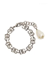 Dolce & Gabbana Armband mit poliertem Finish Silber