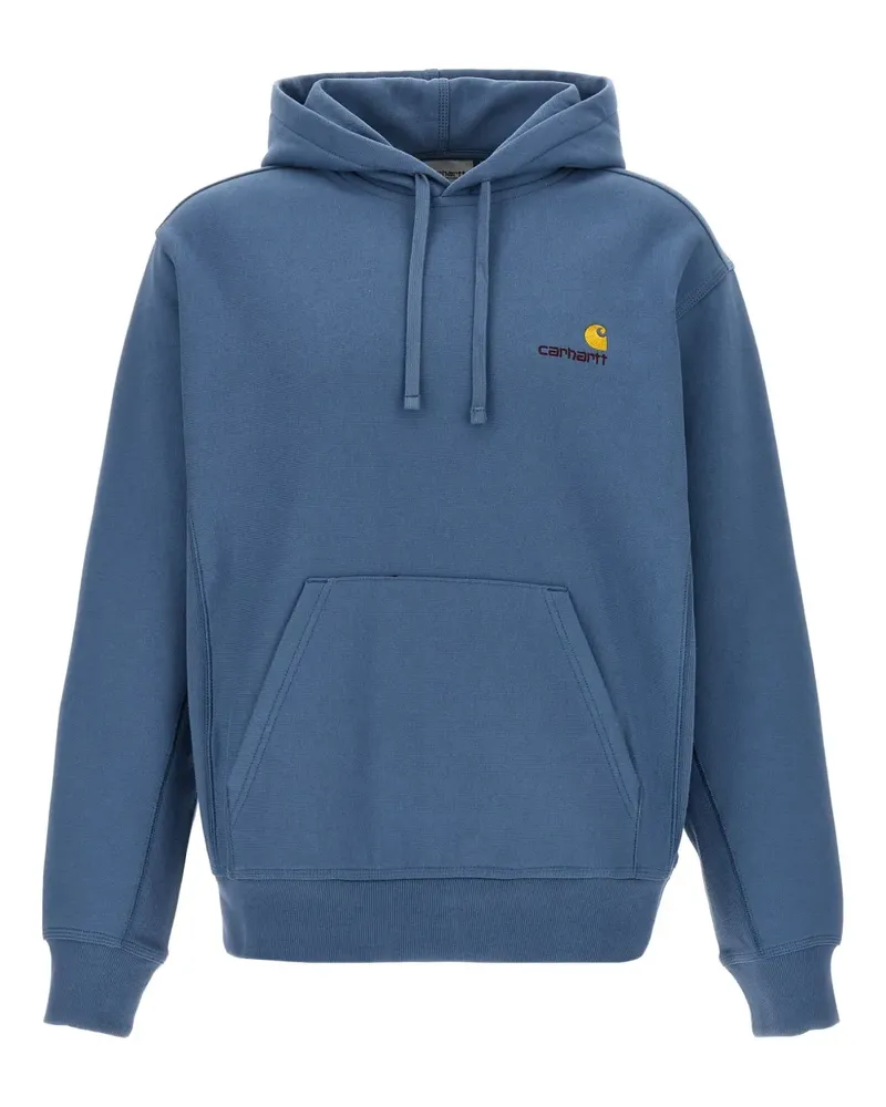 Carhartt WIP American Script Hoodie - Blau Blau