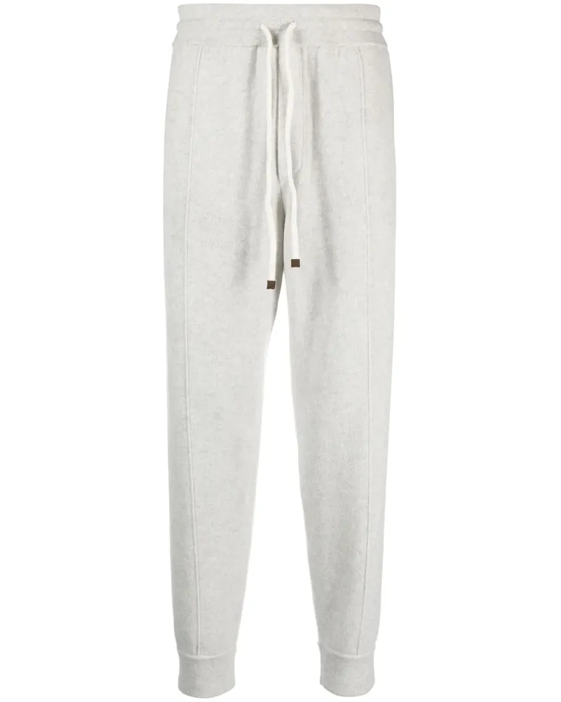 Brunello Cucinelli Jogginghose aus Kaschmir - Grau Grau