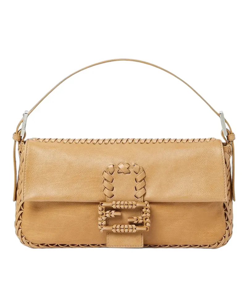 Fendi Baguette 26424 Schultertasche - Nude Nude
