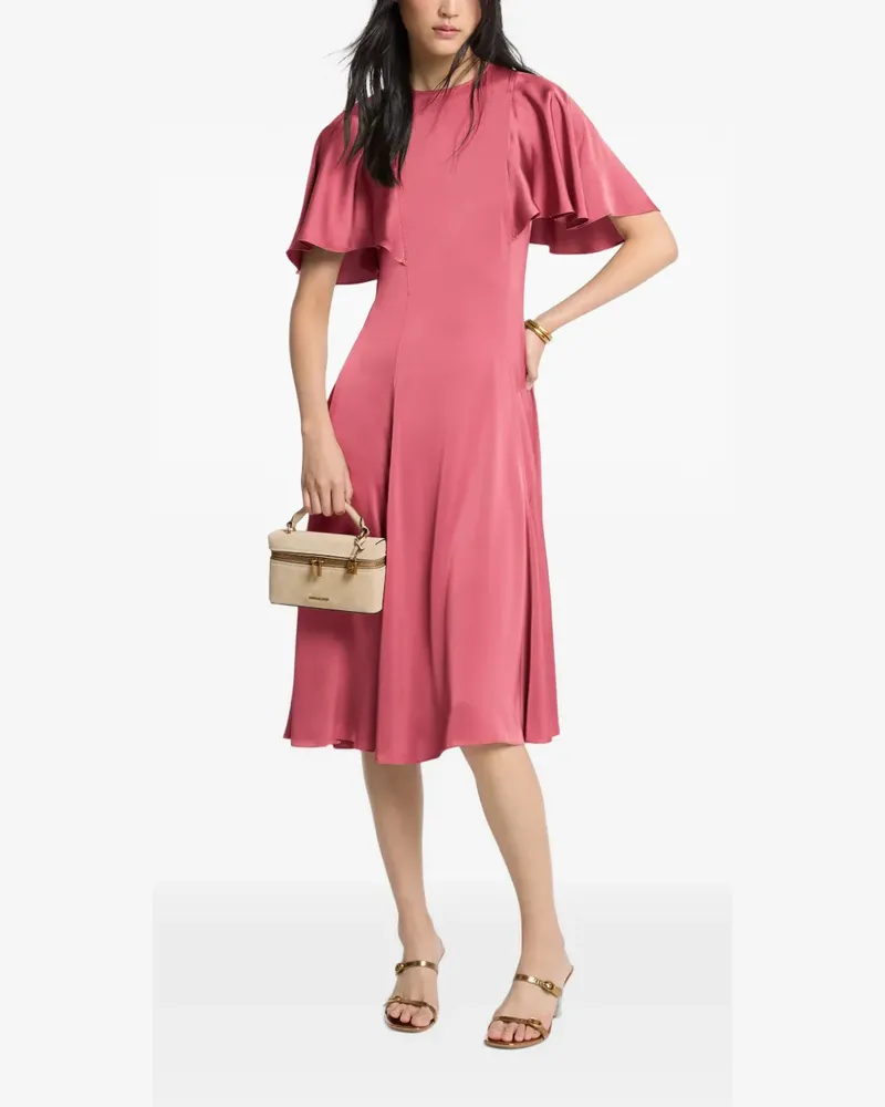 Michael Kors Minikleid mit angeschnittenen Ärmeln - Rosa Rosa