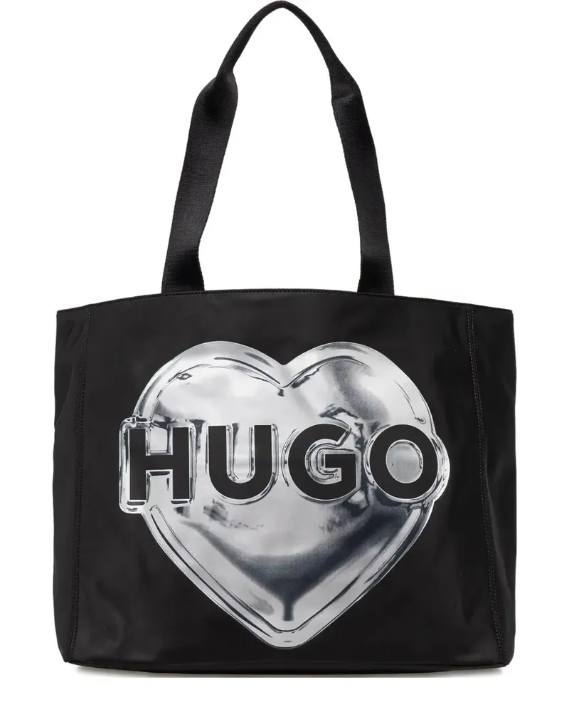 HUGO BOSS Red Becky Tote Bag - Schwarz Schwarz