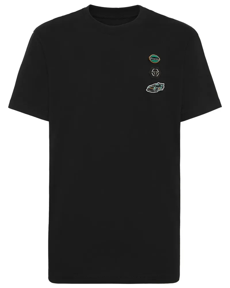 Philipp Plein Cars Racing T-Shirt - Schwarz Schwarz