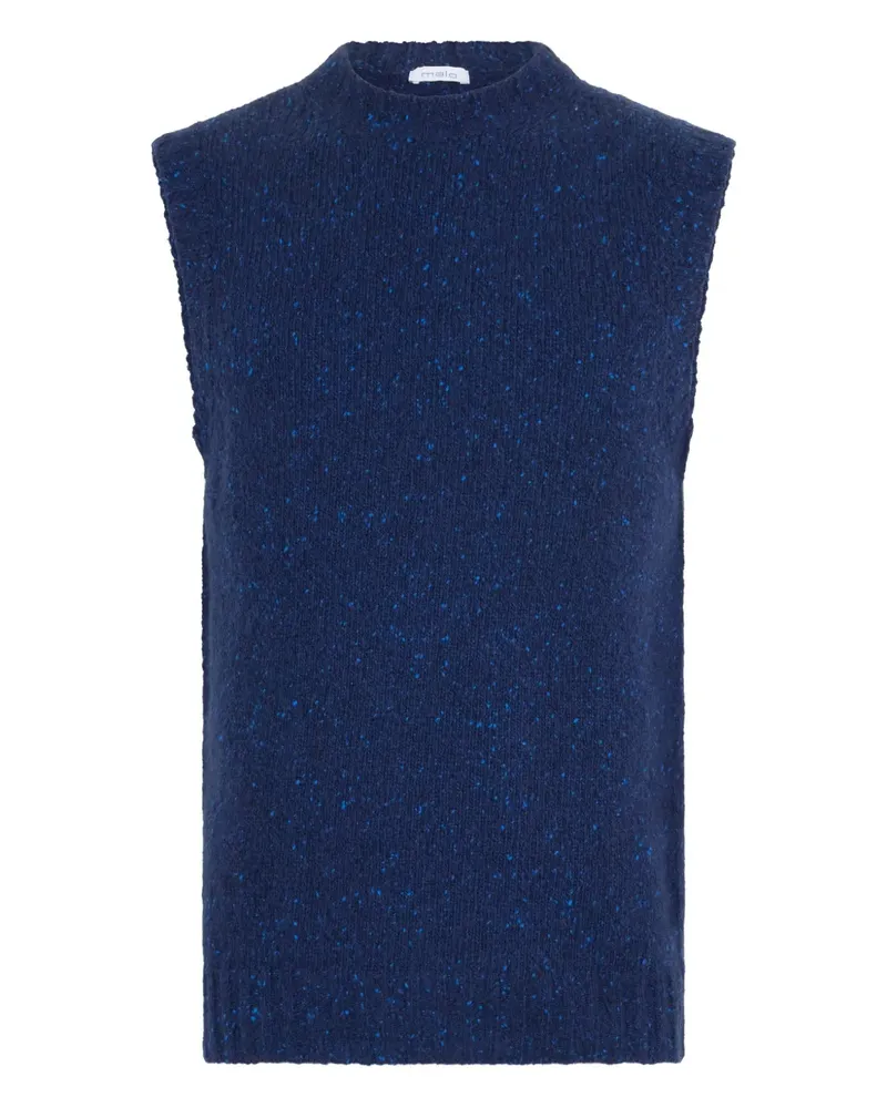 Malo sleeveless speckled vest - Blau Blau