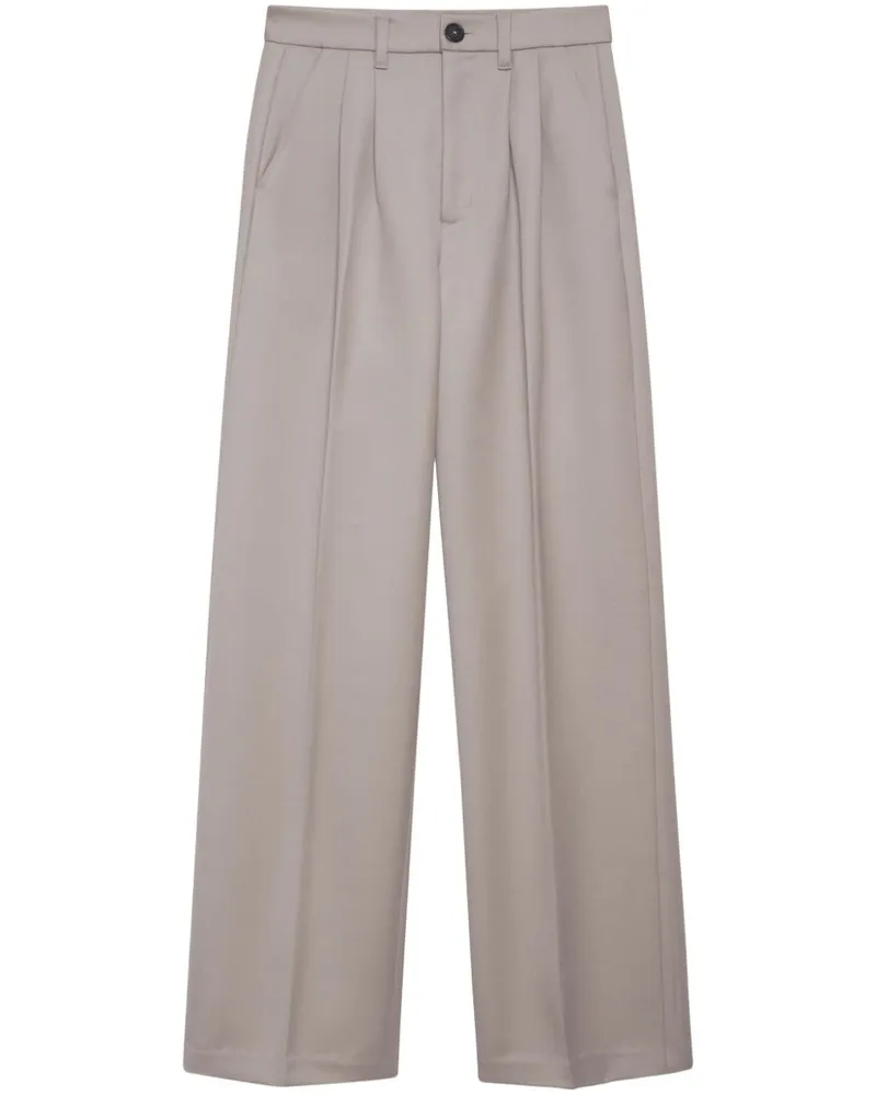 Anine Bing Carrie Hose mit Bügelfalten - Nude Nude