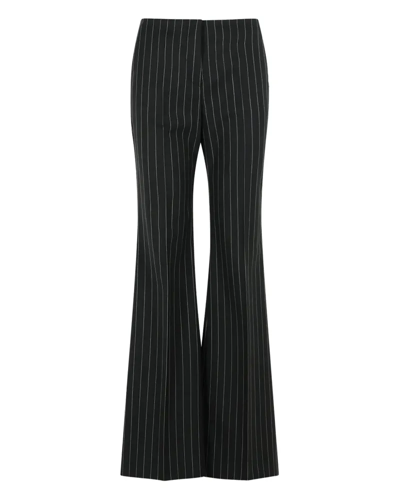 SPORTMAX vertical stripe trousers - Schwarz Schwarz