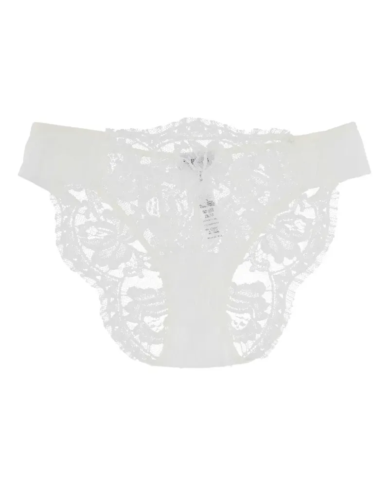 La Perla lace briefs - Weiß Weiß