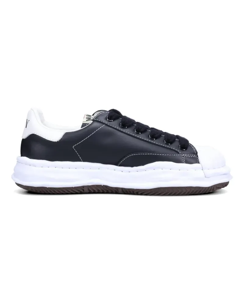 MIHARAYASUHIRO Blakey leather sneakers - Schwarz Schwarz