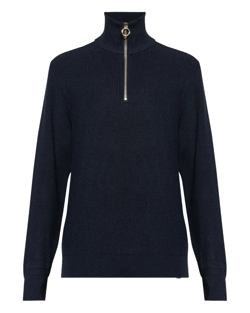 Paul & Shark Pullover mit Stehkragen - Blau Blau