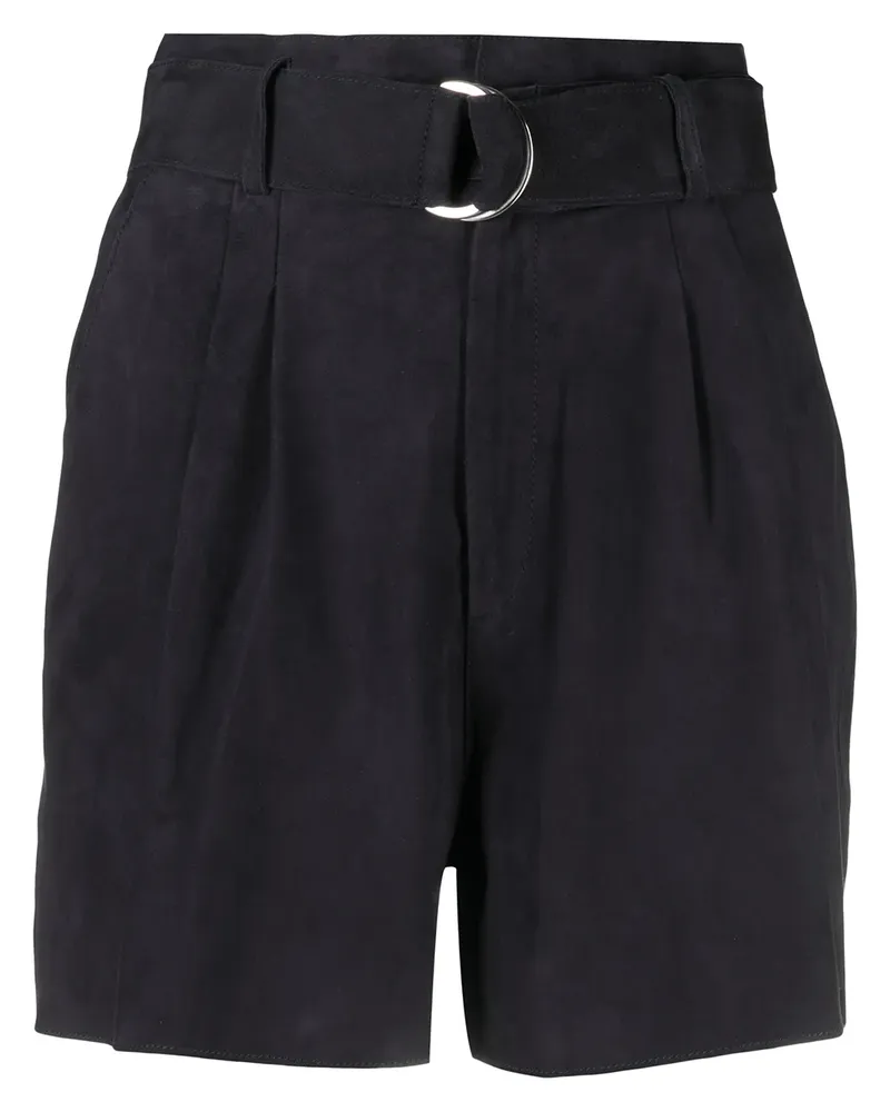 P.A.R.O.S.H. P.A.R.O H. Shorts aus Wildleder - Blau Blau