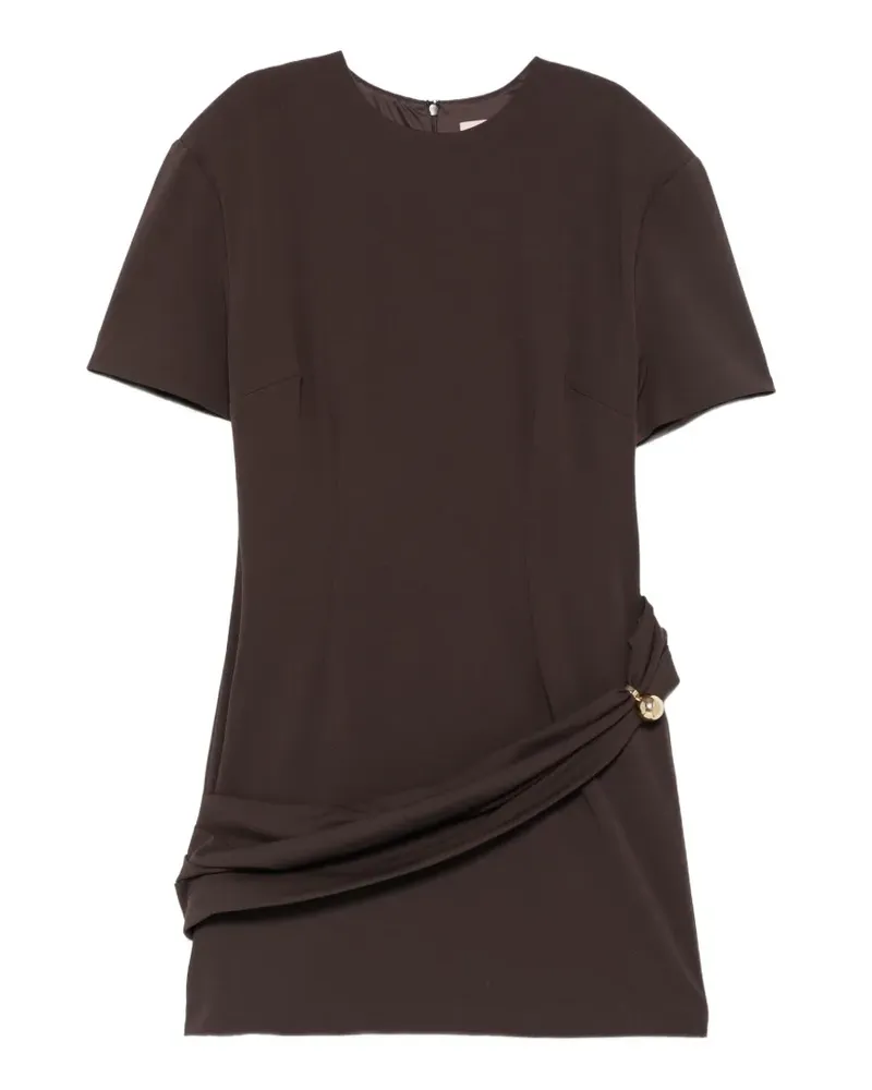Aniye By Tylo Minikleid mit drapiertem Detail - Braun Braun