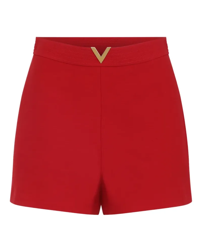 Valentino Garavani V-plaque shorts - Rot Rot