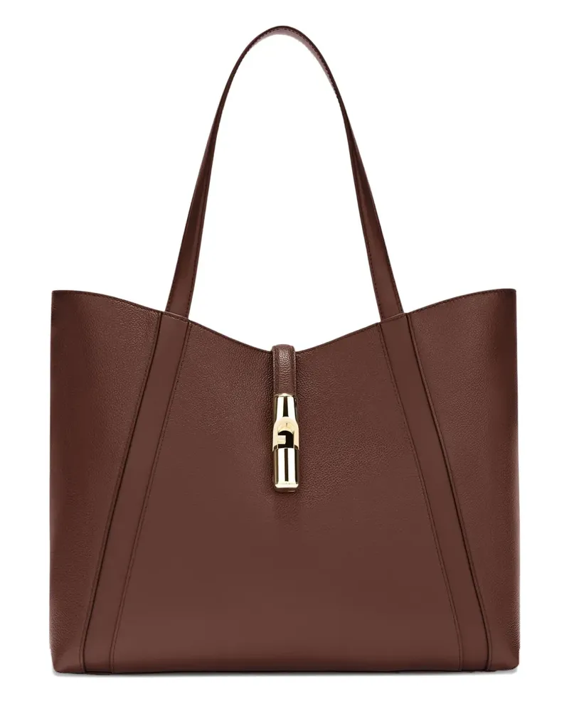 Furla Tote Bag mit gebogenem Einsatz - Braun Braun