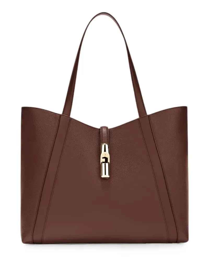 Furla Tote Bag mit gebogenem Einsatz - Braun Braun
