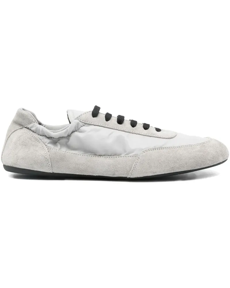 Prada Sneakers mit Schnürung - Grau Grau