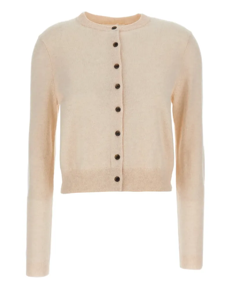 Lisa Yang buttoned cardigan - Nude Nude