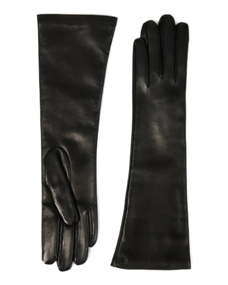 Petar Petrov Vienna gloves - Schwarz Schwarz
