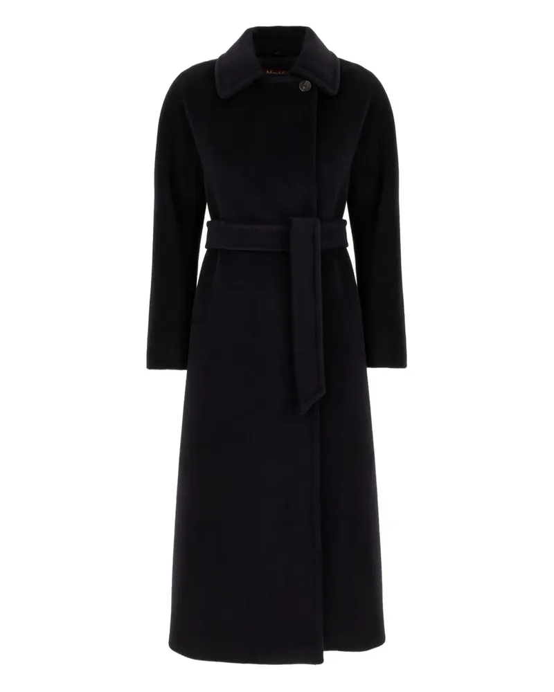 Max Mara Tenzone belted coat - Blau Blau