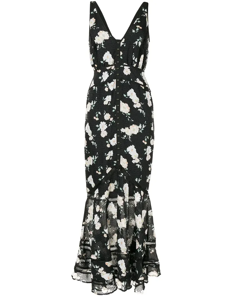 We Are Kindred Mia' Maxikleid - Schwarz Schwarz