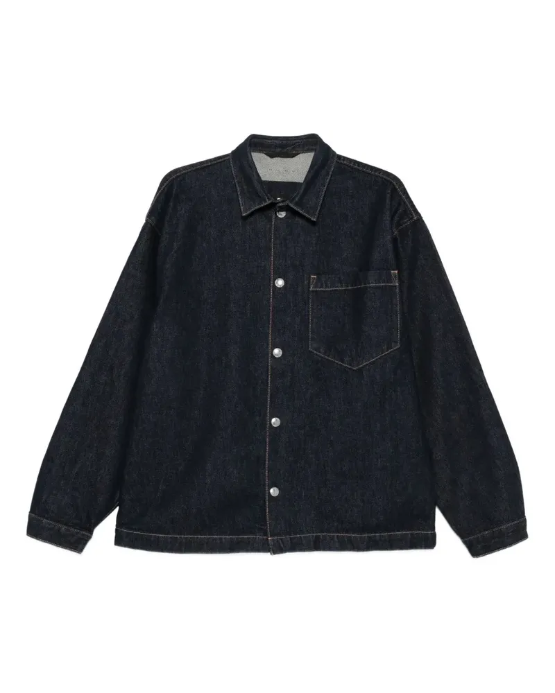 7 for all mankind Klassisches Jeanshemd - Blau Blau