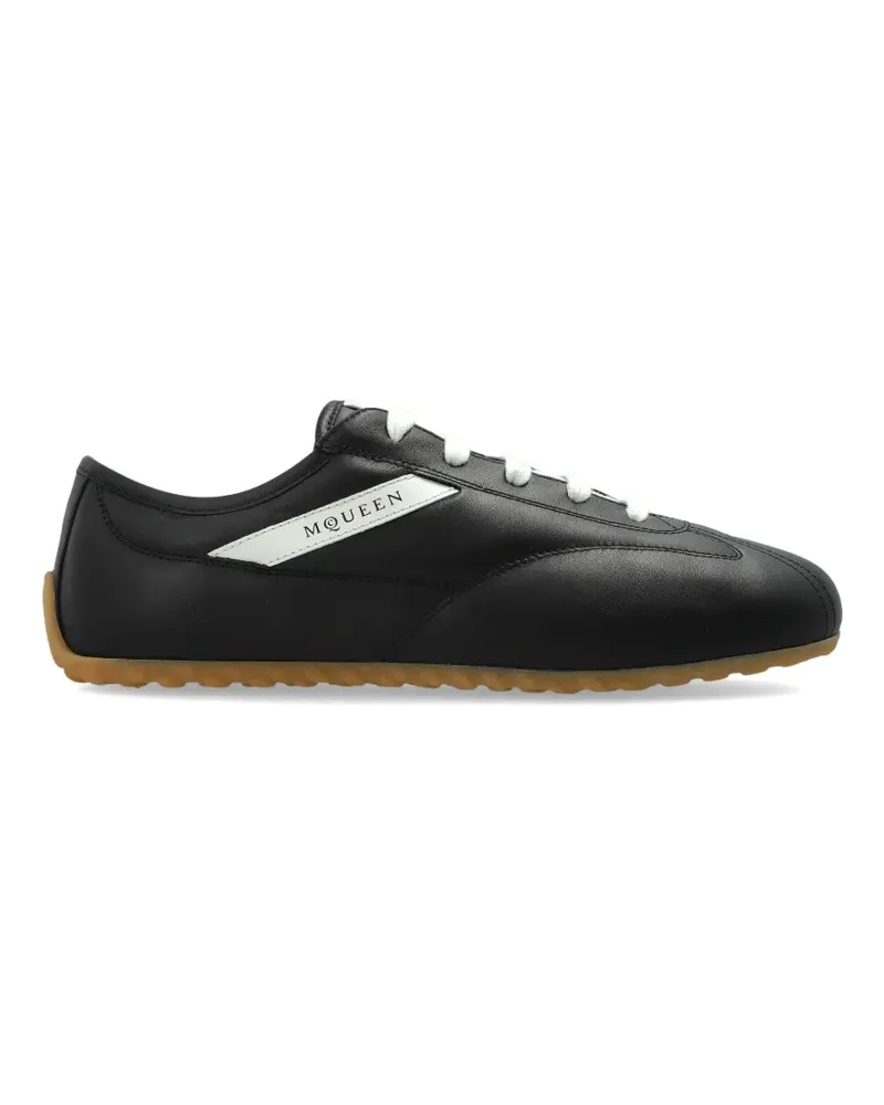 Alexander McQueen Boxe low-top leather sneakers - Schwarz Schwarz
