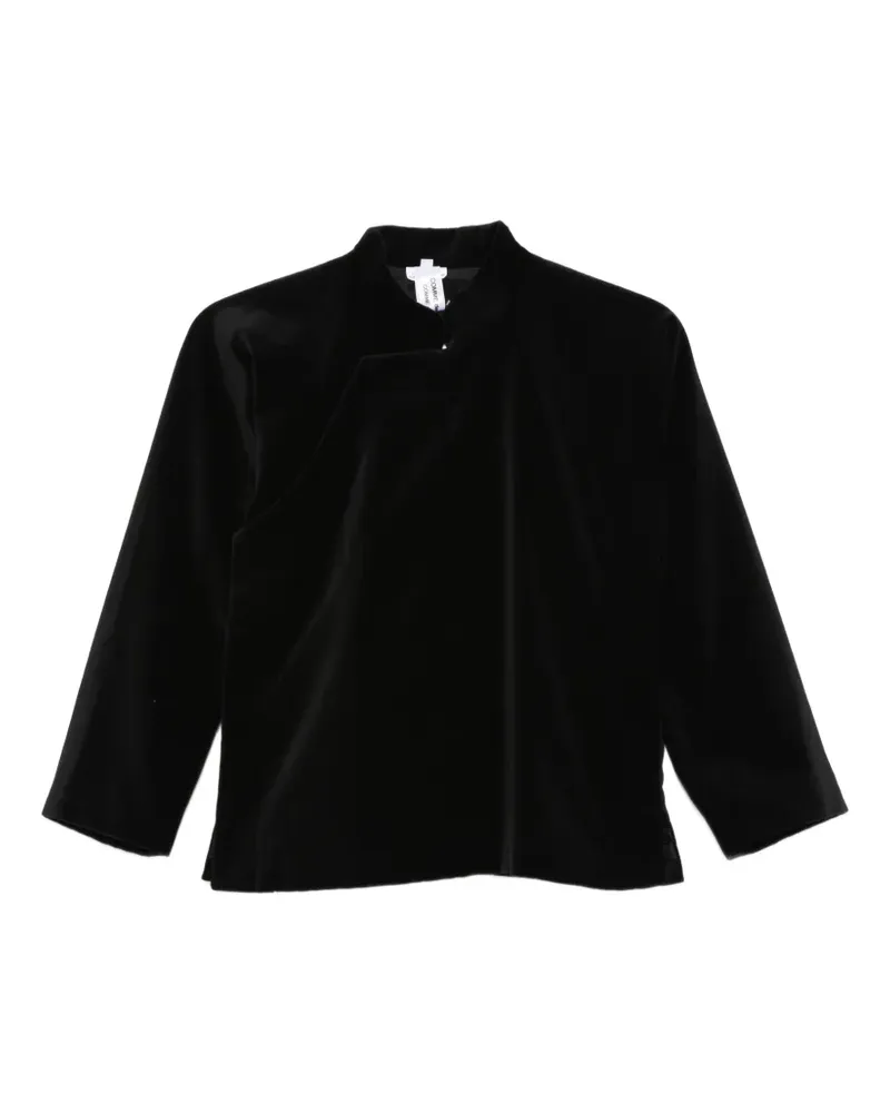 Comme des Garçons velvet jacket - Schwarz Schwarz