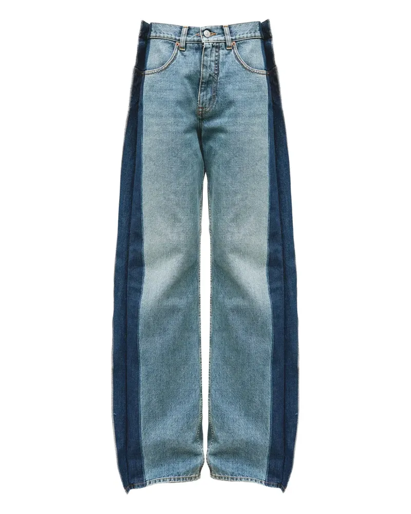 Maison Margiela Five-Pocket-Jeans mit Einsätzen - Blau Blau