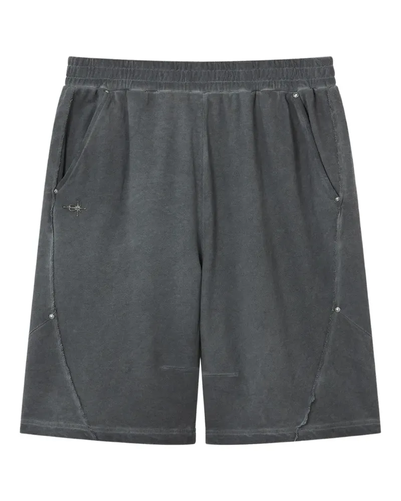 FIVE CM Shorts mit elastischem Bund - Grau Grau