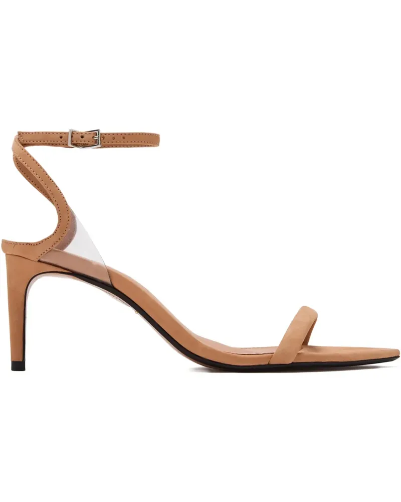 Schutz Skye Sandalen mit Knöchelriemen 75mm - Nude Nude