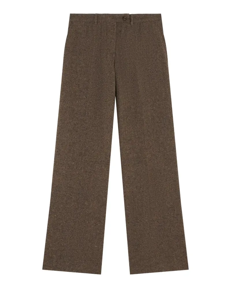 Fortela low waist wide leg trousers - Braun Braun