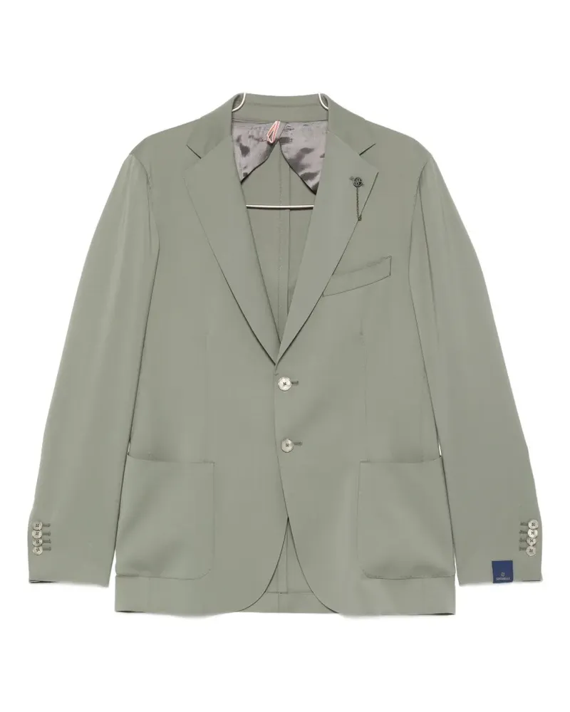 Biagio Santaniello pocket button suit - Grün Grün