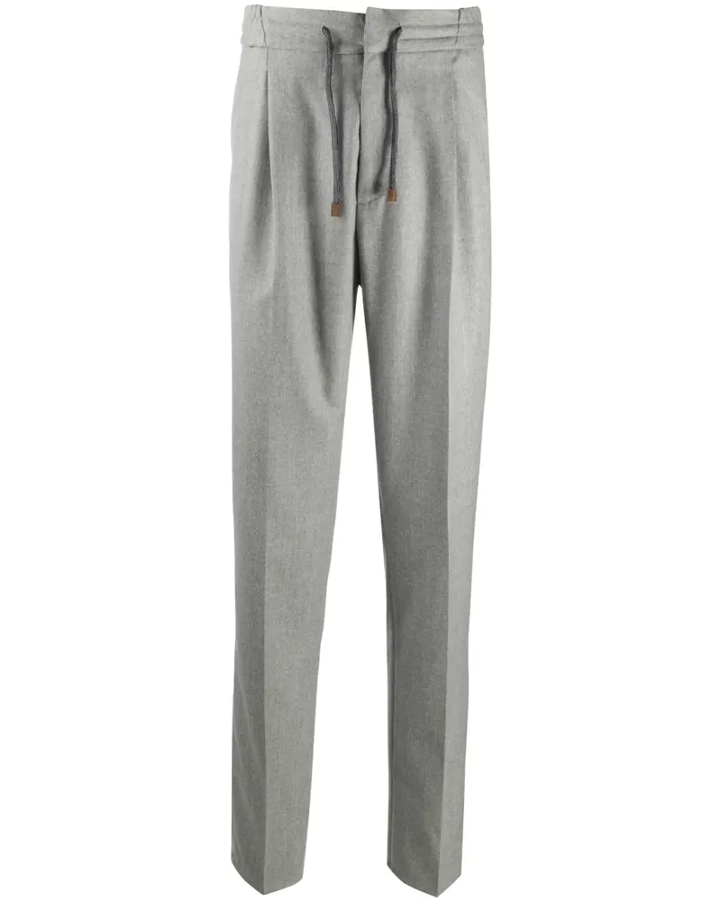 Brunello Cucinelli Hose mit Kordelzug - Grau Grau