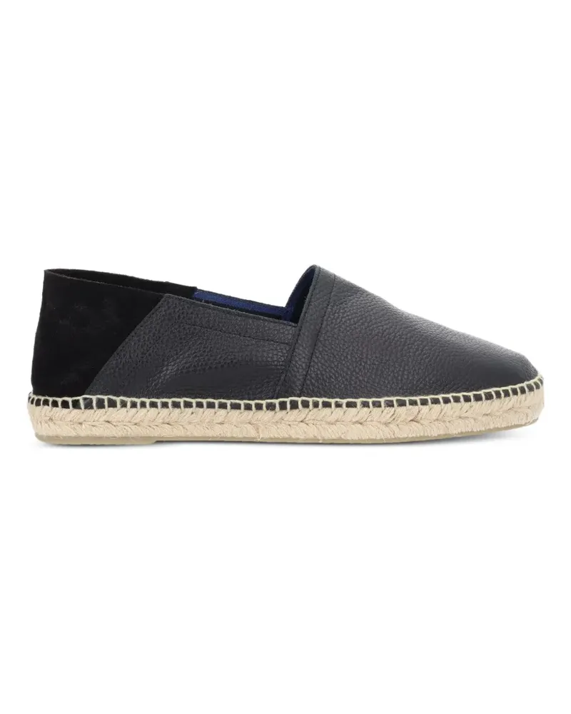 Castañer suede panel flat shoes - Schwarz Schwarz