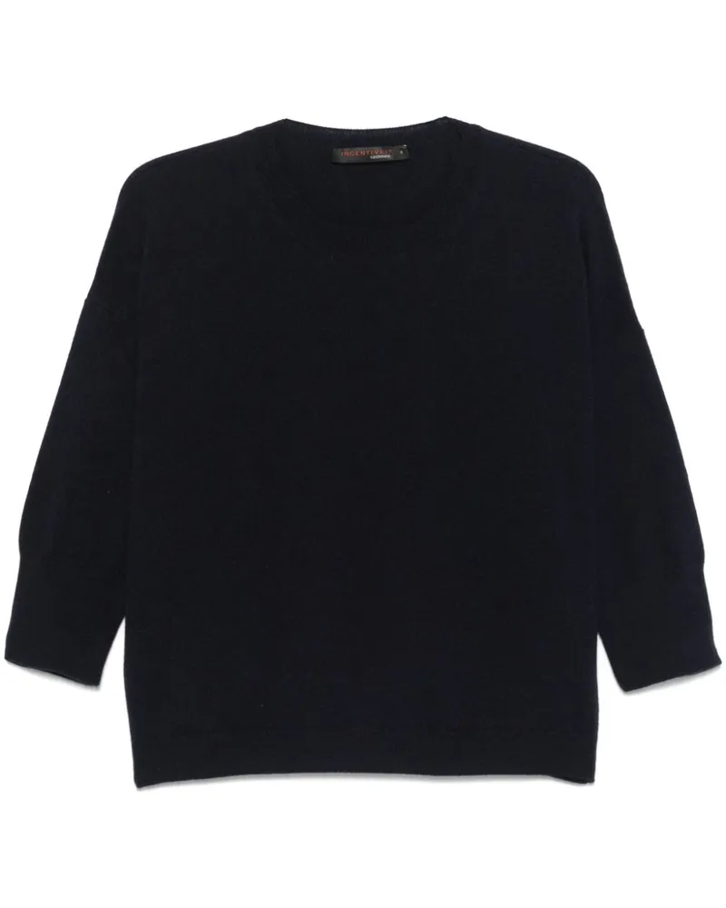 INCENTIVE! cashmere Udine Pullover - Blau Blau