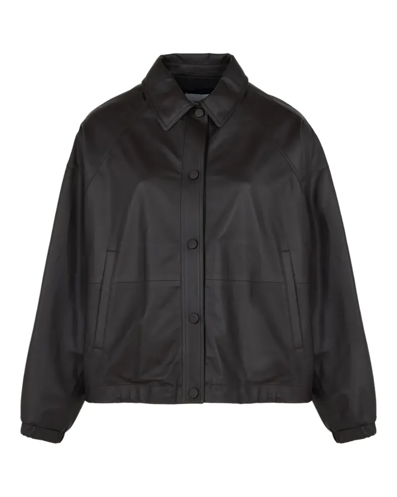 Yves Salomon Langarmjacke mit Knopfleiste - Braun Braun