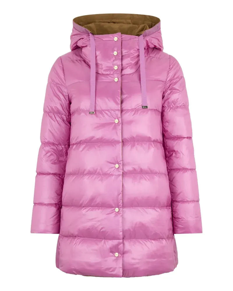 Herno hooded quilted coat - Rosa Rosa