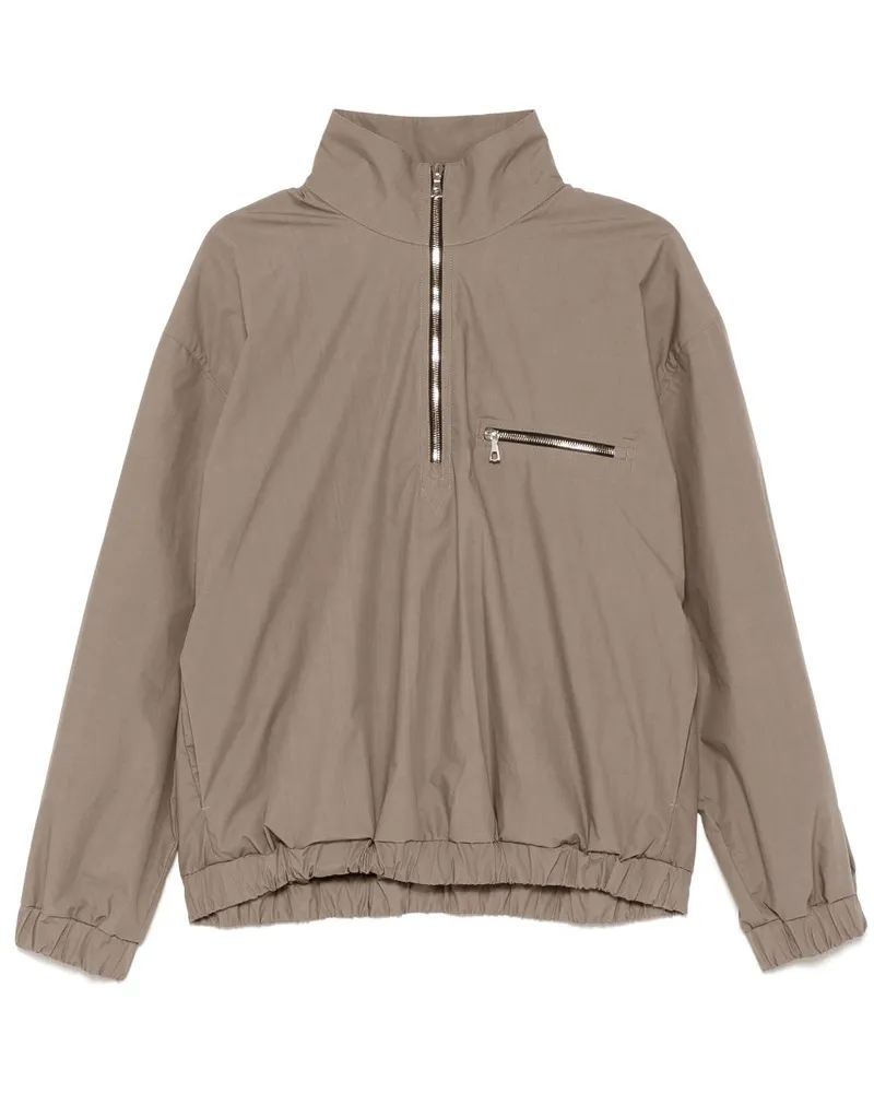 Rier Gewachster Windbreaker - Grau Grau
