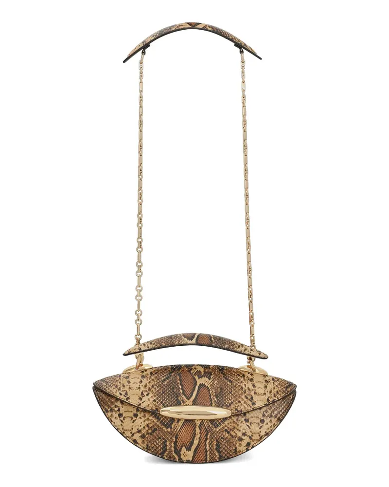 Zimmermann Handtasche aus Schlangenleder - Nude Nude