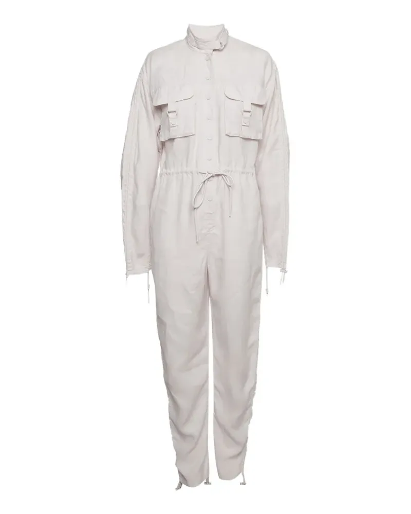 Zimmermann linen utility jumpsuit - Rosa Rosa