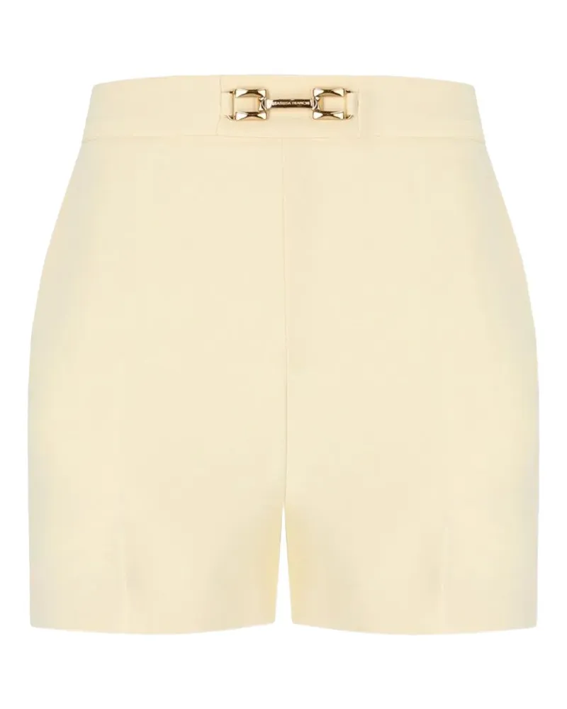 Elisabetta Franchi Shorts mit hohem Bund - Nude Nude