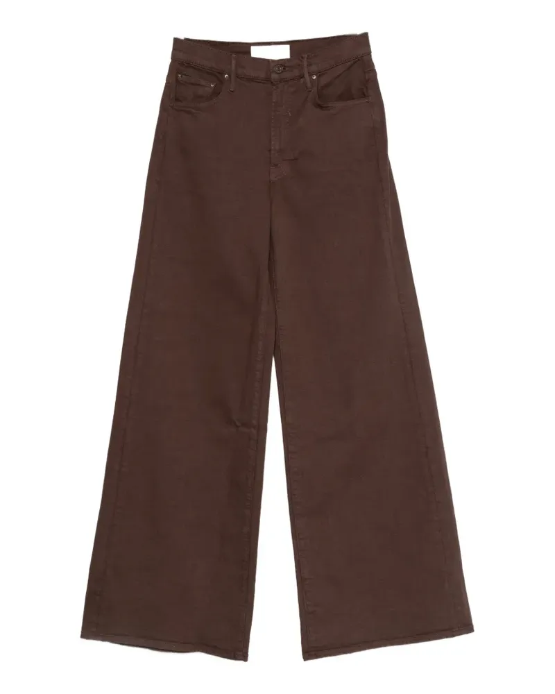 Mother The Undercover Sneak wide-leg jeans - Braun Braun