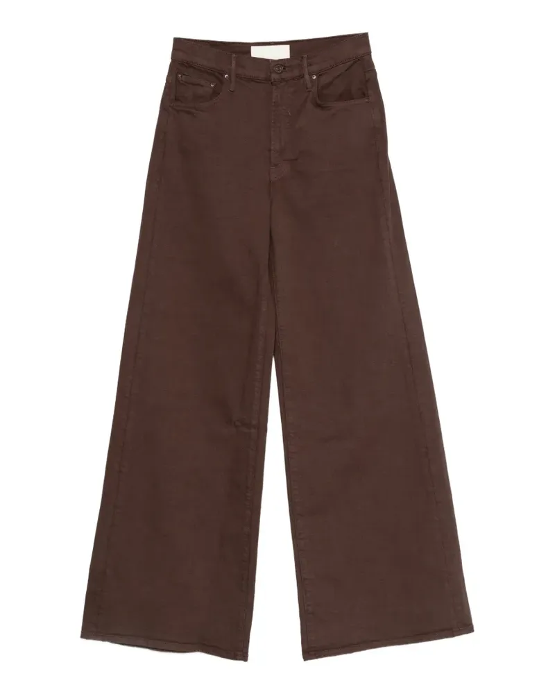 Mother The Undercover Cargo Sneak Jeans - Braun Braun