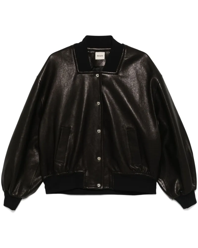KHAITE Spence Jacke - Schwarz Schwarz