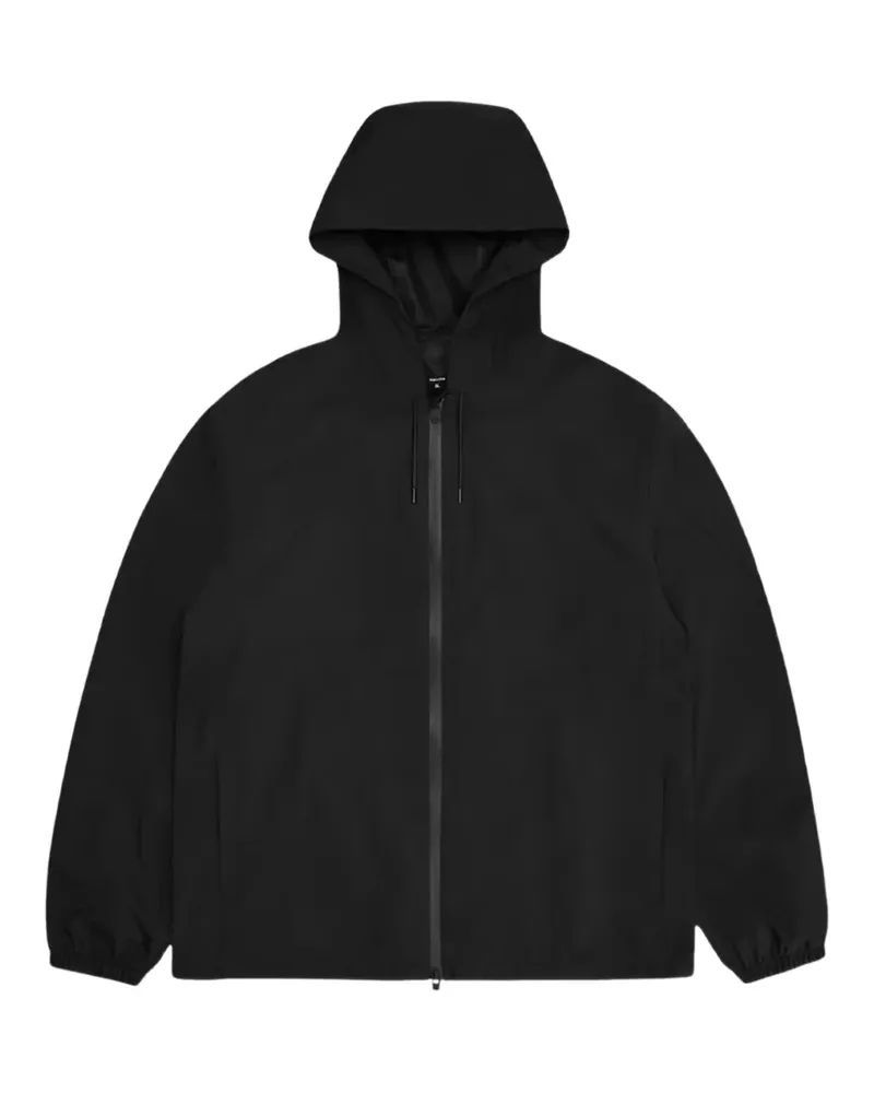 RAINS Suva Hardshell jacket - Schwarz Schwarz