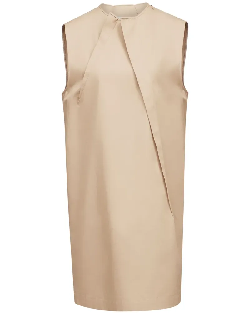 Maison Margiela Kleid mit angeschnittenen Ärmeln - Nude Nude