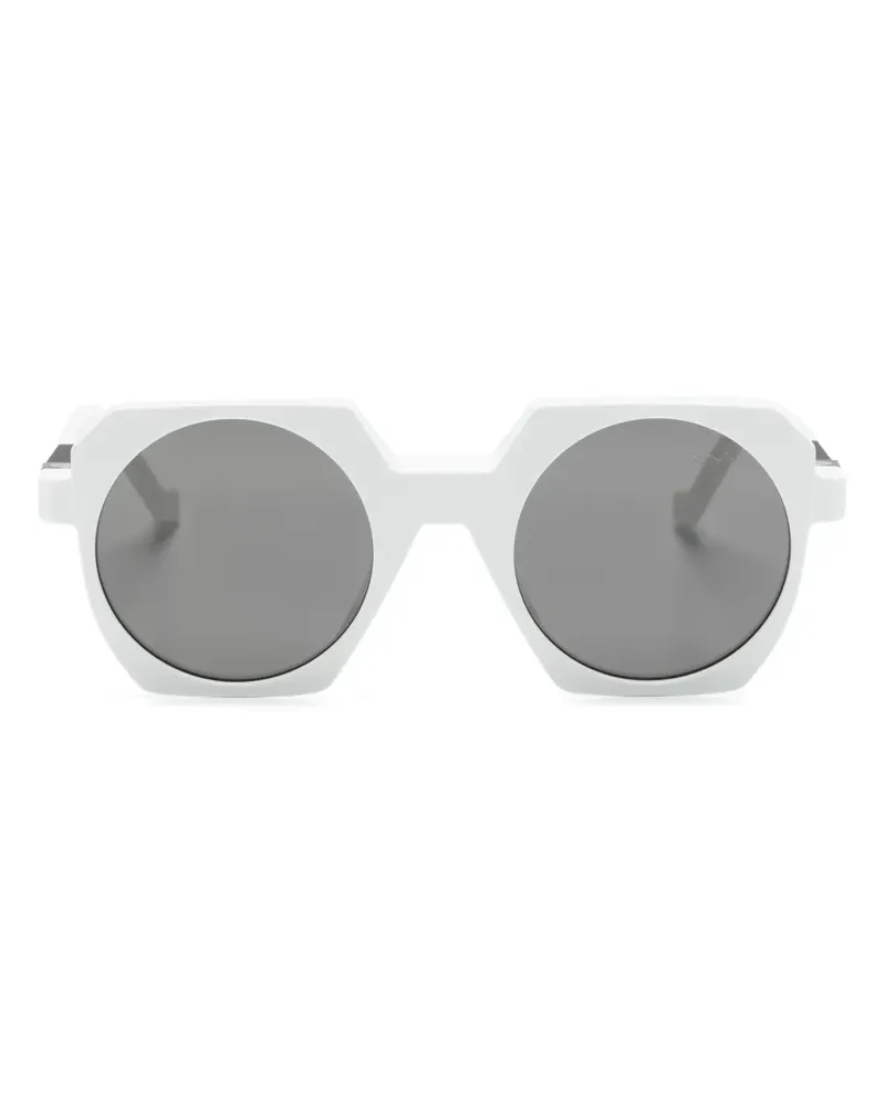 VAVA EYEWEAR Sonnenbrille mit geometrischem Gestell - Weiß Weiß