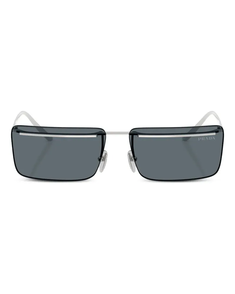 Prada rectangle-frame sunglasses - Schwarz Schwarz