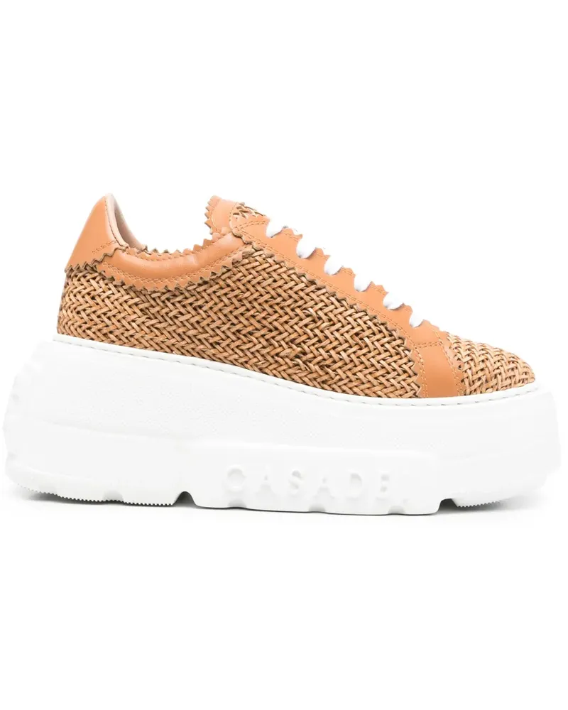 Casadei Nexus Hanoi Sneakers mit Plateausohle - Braun Braun
