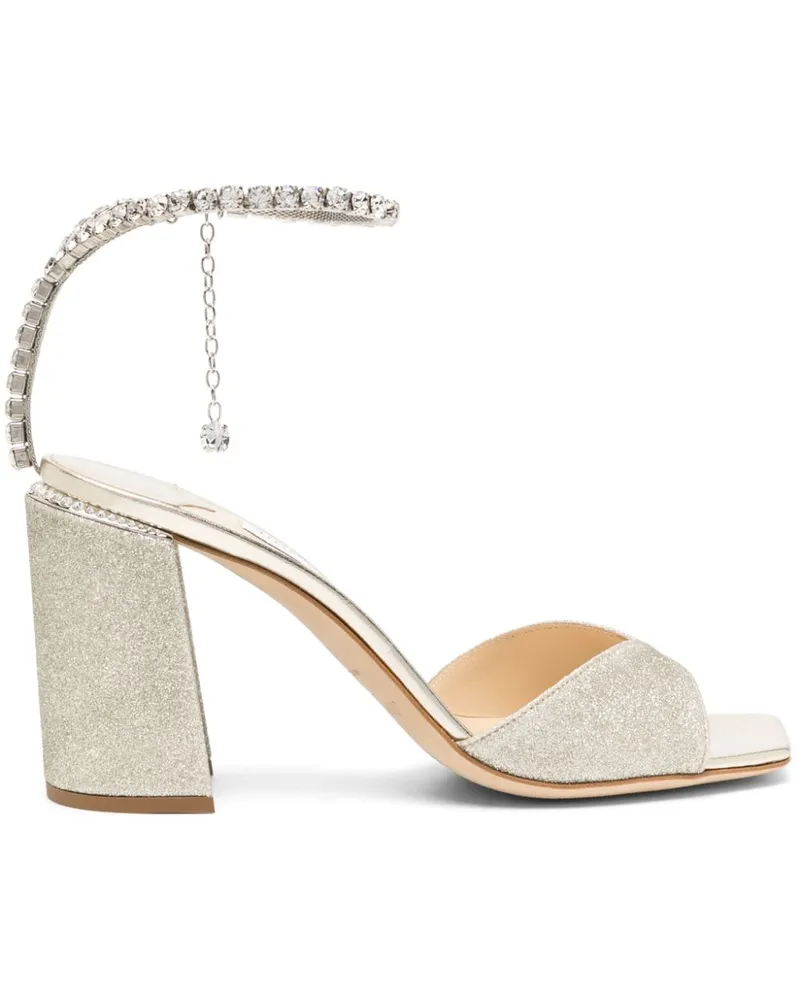 Jimmy Choo Saeda Sandalen 85mm - Gold Gold